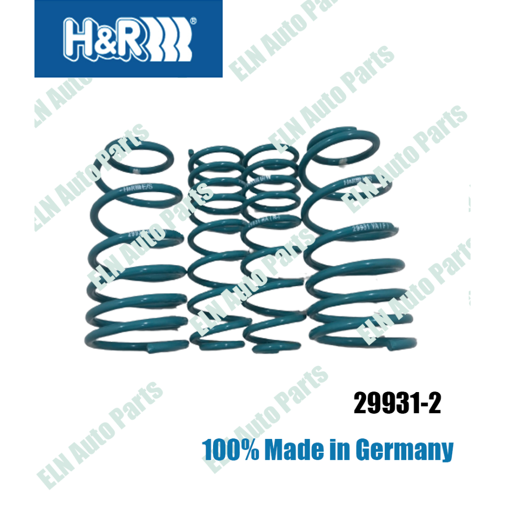 H&R สปริงโหลด เซียท SEAT Cordoba type 6K 1.8 ,2.0 ปี 1993 เตี้ยลง 30 มิล **ต้องการติดตั้งโปรดสอบถาม*