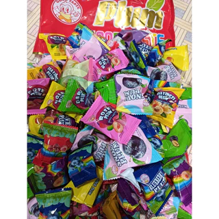 บ๊วยรวมรส กู๊ดเทสตี้ และ บ๊วยฟรุ๊ตทาซี่ ทานเล่นเคี้ยวเพลิน ถุง 1 กิโล
