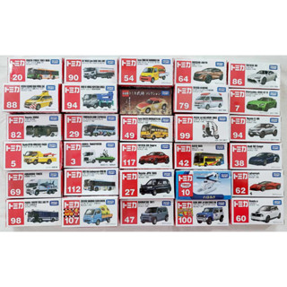 A9.3 Diecast Model Takara Tomy Tomica โมเดลรถโทมิก้าขนาดเล็กความยาวรถประมาณ 7 ซม. หลายแบบ หลายสี หลายรุ่น กล่องใหม่ในซีล