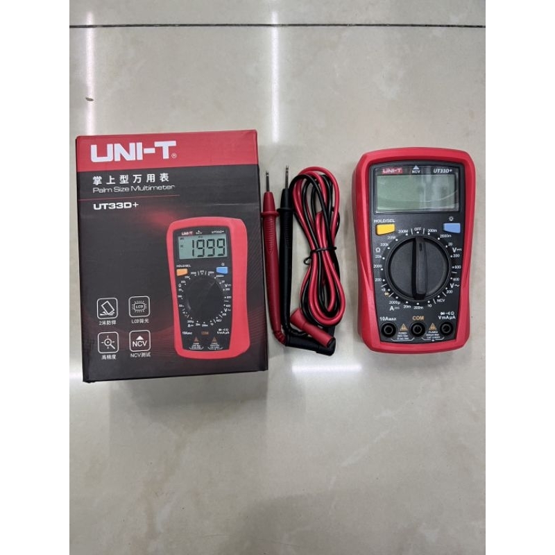 UNI-T UT33A+ UT33B+ UT33C+ UT33D+ ดิจิตอล มัลติมิเตอร์ Multimeter Meter Digital Resistance/Capacitan