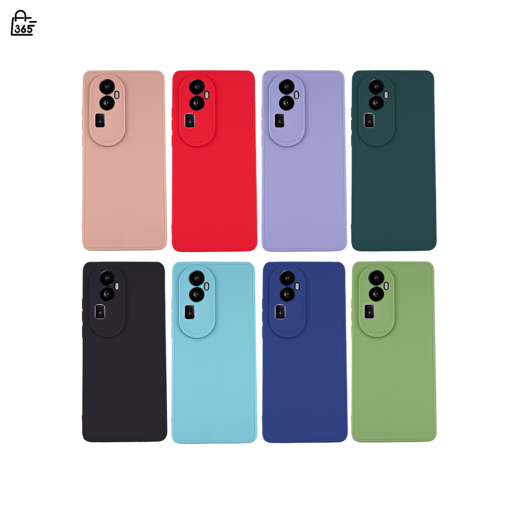 เคส สำหรับ OPPO Reno 10 Pro Plus 5G เคสซิลิโคนนิ่ม กันกล้อง สีพาสเทล TPU หนา
