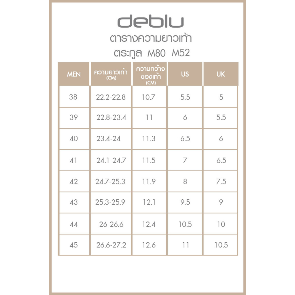 NFshoes ถูกสุด!🔥 รองเท้าแตะเพื่อสุขภาพชายรัดส้น Deblu รุ่น M808S ไซส์ 39-44 พื้นนุ่ม ใส่สบาย - รูปที่ 7