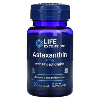 Life Extension, Astaxanthin with Phospholipids, 4 mg, 30 Softgels