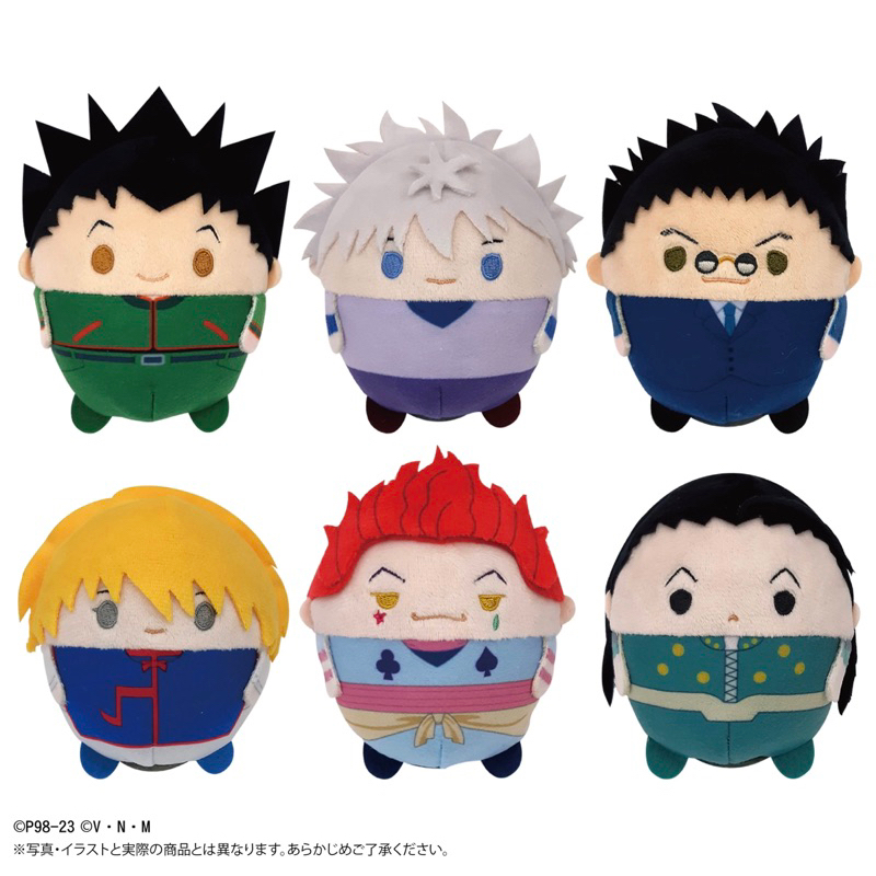 (พร้อมส่ง) Fuwa HXH | HunterxHunter | Hunter | ตุ๊กตา | ฮันเตอร์ | ฮันเตอร์xฮันเตอร์ ไซส์s 📌อ่านด้าน
