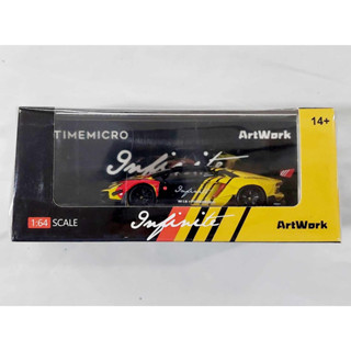 OTH โมเดลรถขนาดเล็ก 7.0 ซม cm 🧩 TIMEMICRO 1/64 LAMBORGHINI AVENTADOR LP 700-4 ART WORK MODEL ใหม่ กล่องสวย พร้อมจัดส่ง