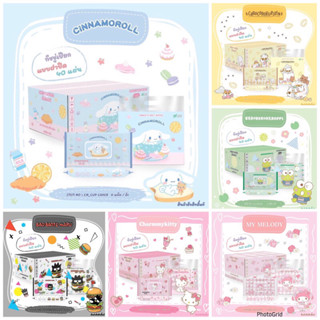 ✅ทิชชู่เปียก GreenAir Sanrio ลิขสิทธิ์แท้💯% || มีฝาล๊อค2ชั้น (ขนาดบรรจุ40แผ่น/ห่อ) พร้อมส่ง✅