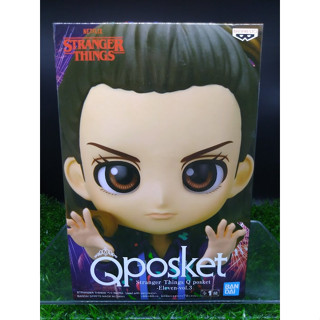 (ของแท้ รุ่น3) อีเลเว่น สเตรนเจอร์ ธิงส์ Q Posket Stranger Things Netflix - Eleven vol.3