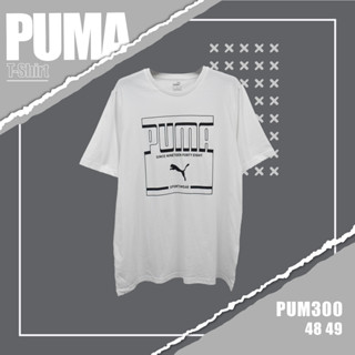 เสื้อยืดเเขนสั้น   PUMA (TSM-PUM-300) ผ้านิ่มใส่สบาย ระบายอากาศดี ใส่ได้ทั้งชายและหญิง