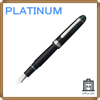 ปากกาหมึกซึม Platinum ปากกาหมึกซึม #3776 Century Rhodium Laurel Green Fine Point [ส่งตรงจากญี่ปุ่น]