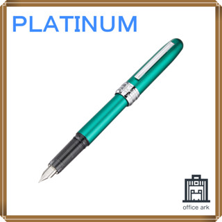 ปากกาหมึกซึมแพลตตินัม Plaisir Teal Green Fine Point PGB-1500#45-2 [ส่งตรงจากญี่ปุ่น]