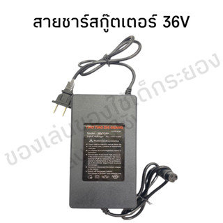 สายชาร์จสกู๊ตเตอร์ไฟฟ้า 10 นิ้ว รุ่นมอเตอร์แรงเหวี่ยง 36V 12Ah