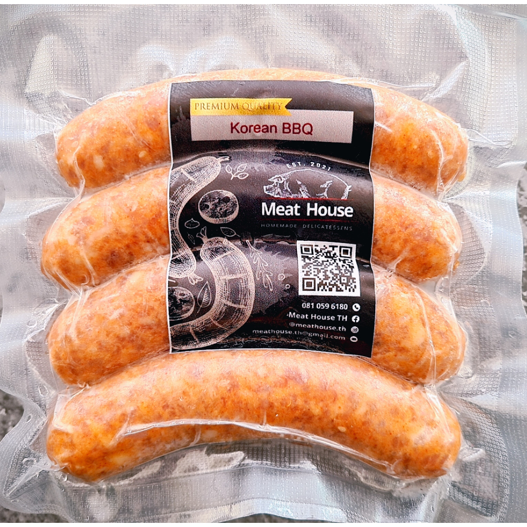 Korean BBQ Sausages 400gr - ไส้กรอกสูตรบาร์บีคิวสไตล์เกาหลี