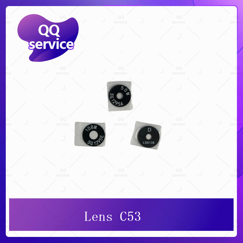Lens Realme C53 อะไหล่เลนกล้อง กระจกเลนส์กล้อง กระจกกล้องหลัง Camera Lens (ได้1ชิ้น) อะไหล่มือถือ QQ service