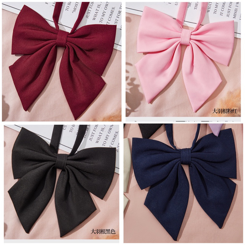 โบว์แฟชั่นนักเรียนญี่ปุ่น *พร้อมส่งจากไทย*