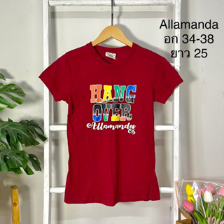 เสื้อยืด Allamanda มีรอยรีดนิดนึง