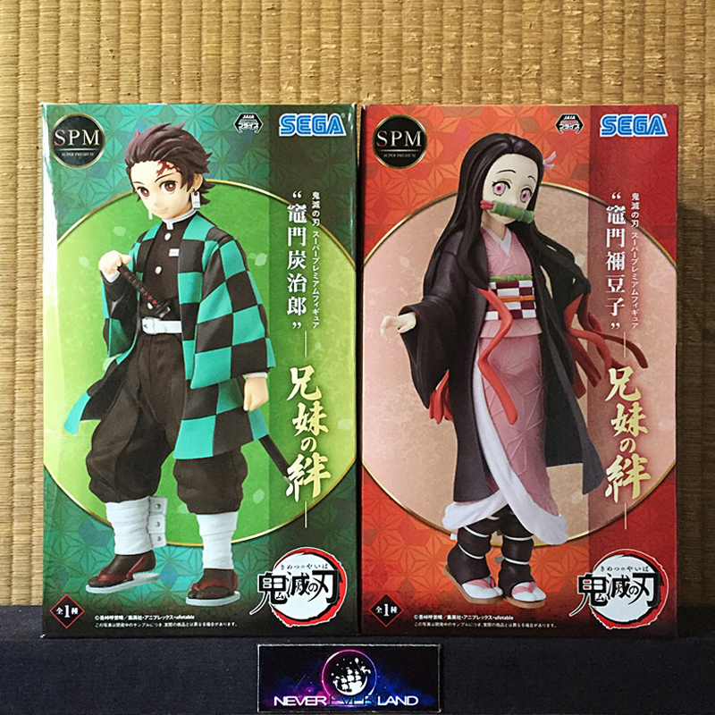 SEGA PREMIUM FIGURE: SPM - KIMETSU NO YAIBA / ดาบพิฆาตอสูร - TANJIRO / NEZUKO KAMADO (SIBLING BONDS VER.)