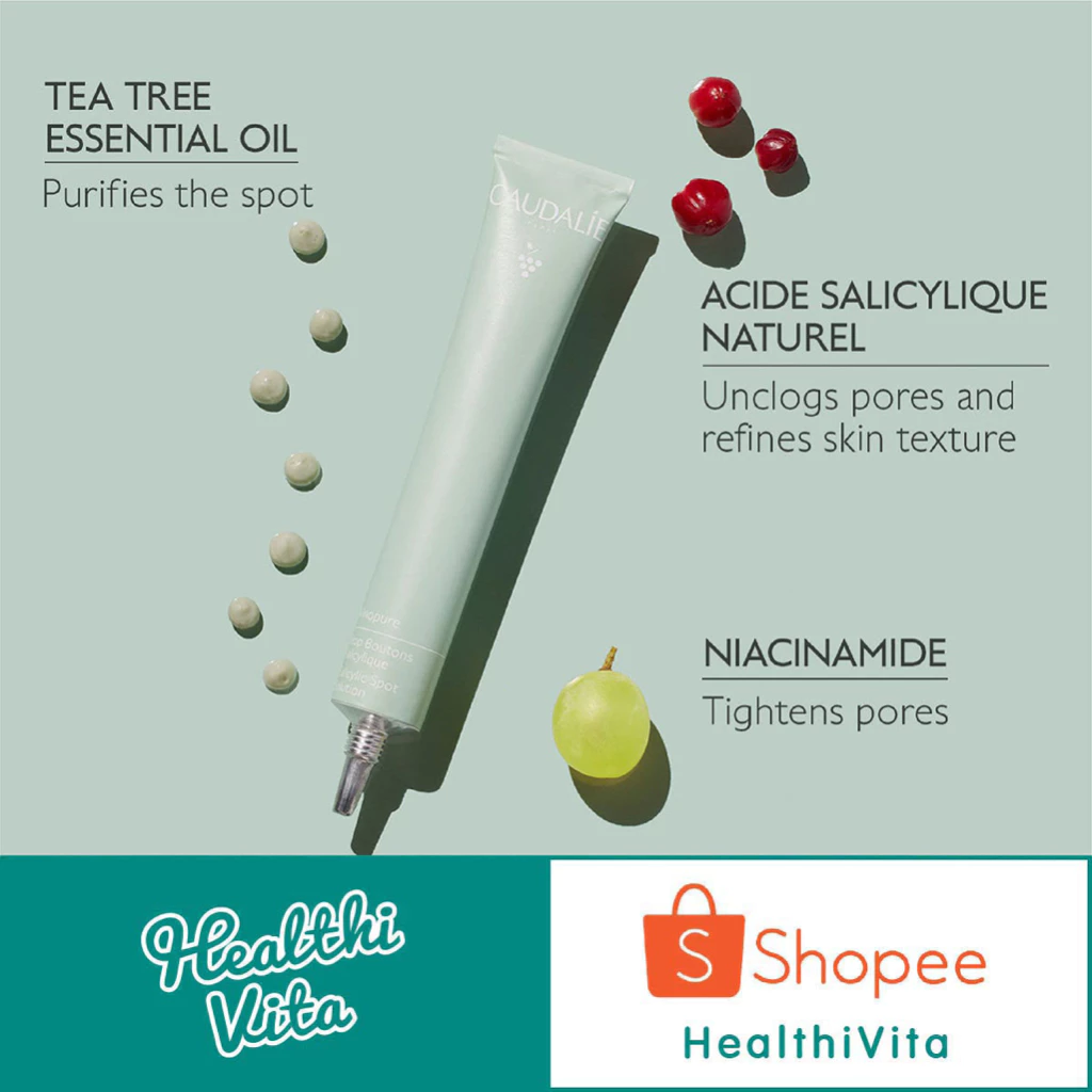 CAUDALIE Vinopure Salicylic Spot Solution 15ml.