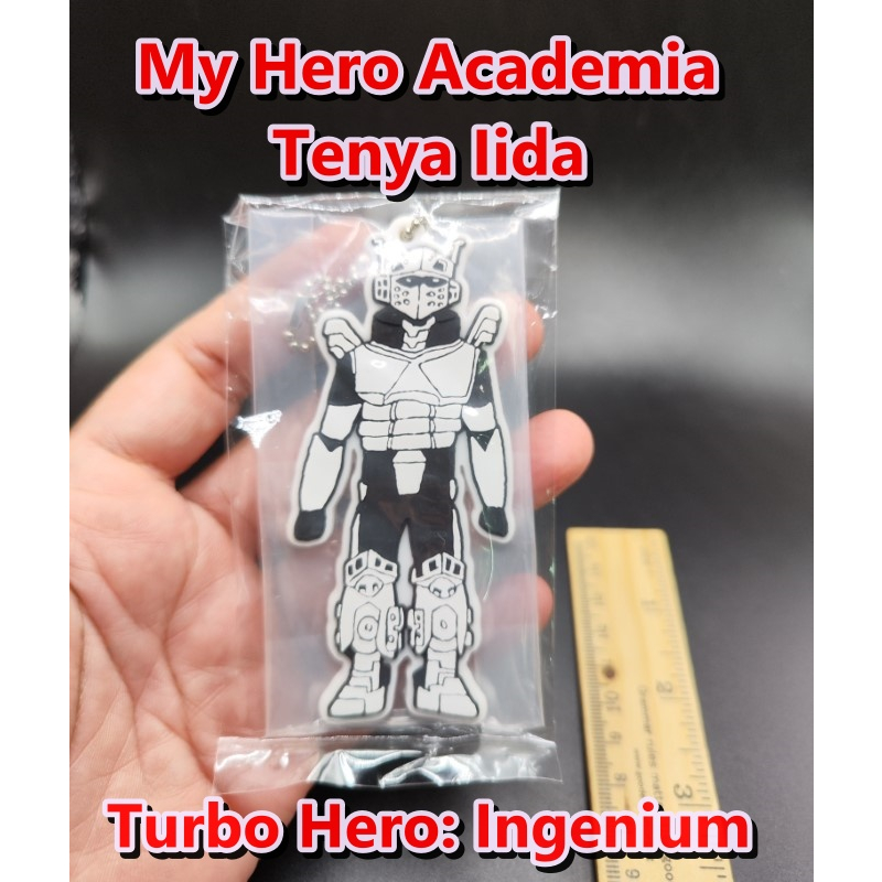 My Hero Academia Rubber Keychain Tenya Iida BANPRESTO Japan พวงกุญแจยาง ที่ห้อยกระเป๋า น่ารัก มายฮีโ