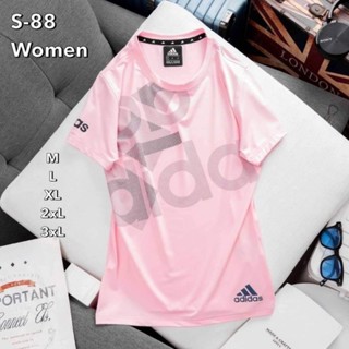 ‼️SALE‼️ADIDAS เสื้อยืดออกกำลังกายผู้หญิง ผ่ายืดหยุ่นดี ใส่สบาย แห้งไว