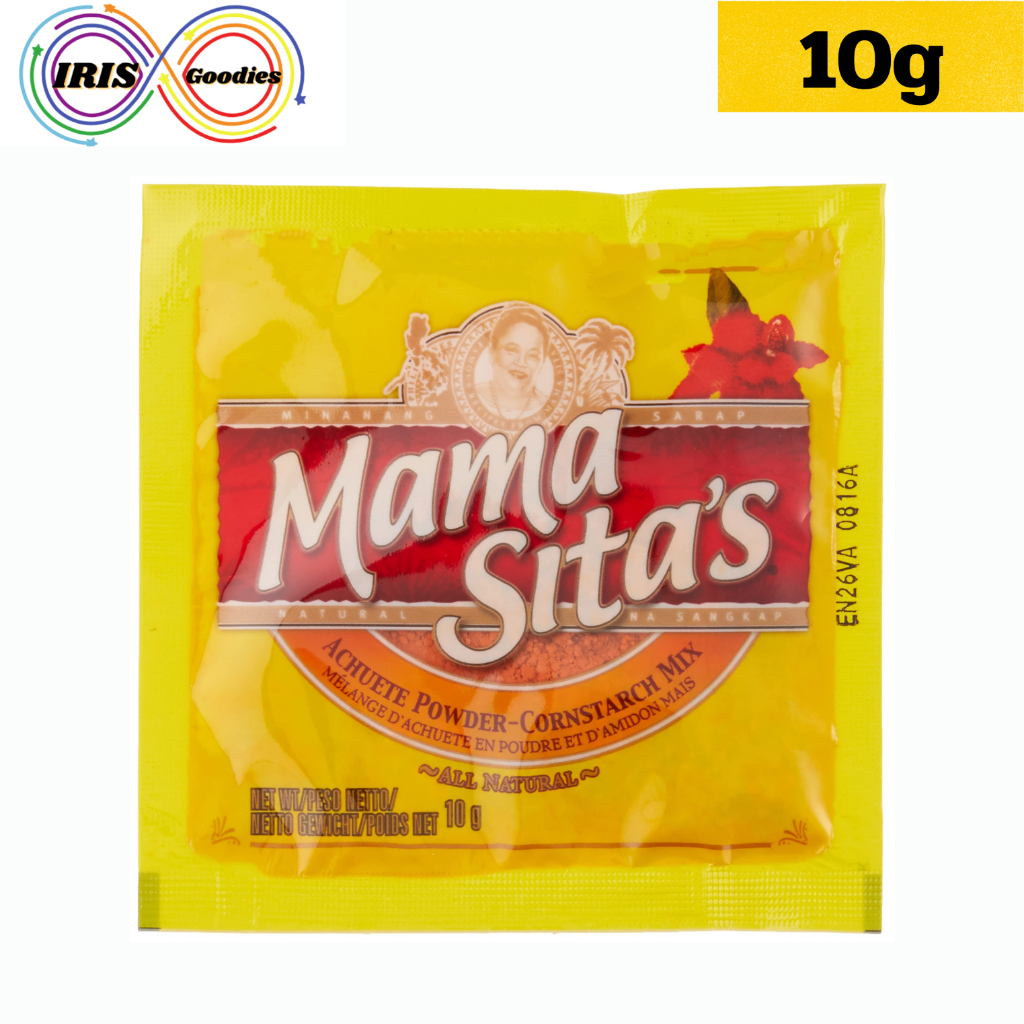 Mama Sita's Achuete Powder Cornstarch Mix 10g (Expiry Date : 29 Sep 2027)