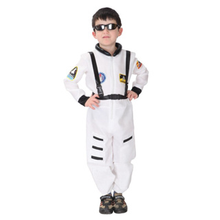ชุดแฟนซี นักบินอวกาศ อาชีพในฝัน สำหรับ เด็ก Astronaut - White Fancy Costume For Kids