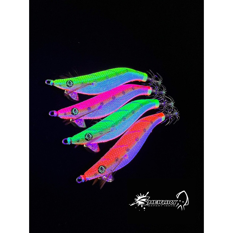 โยตกหมึก SHEKARY EGI MAN 2.0,2.5,3.0 สีใหม่ 4 สี