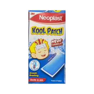 3M Neoplast Koolpatch แผ่นแปะลดไข้ เจลลดไข้