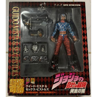 Super Action Statue Guido Mist &amp; Sex Pistols มือ 2 สภาพดีไม่หักไม่กาว สภาพตามรูป