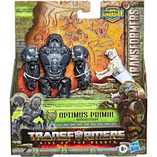 Transformers  Rise of The Beasts Movie Beast Alliance Beast Weaponizers 2-Pack Optimus Primal &amp; Arrowstripe Toys