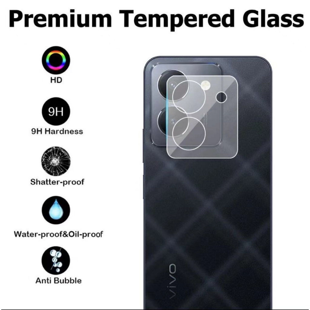 มาใหม่ ฟิล์มเลนส์กล้อง Vi Y36 5G ฟิล์มเลนส์ วีโว่ ฟิล์มกระจก เลนส์กล้องปกป้องกล้องถ่ายรูป vi y36 5g