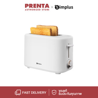 Prenta 800W Toaster อาหารเช้าง่ายๆ พร้อมฝาปิด เครื่องปิ้งขนมปัง