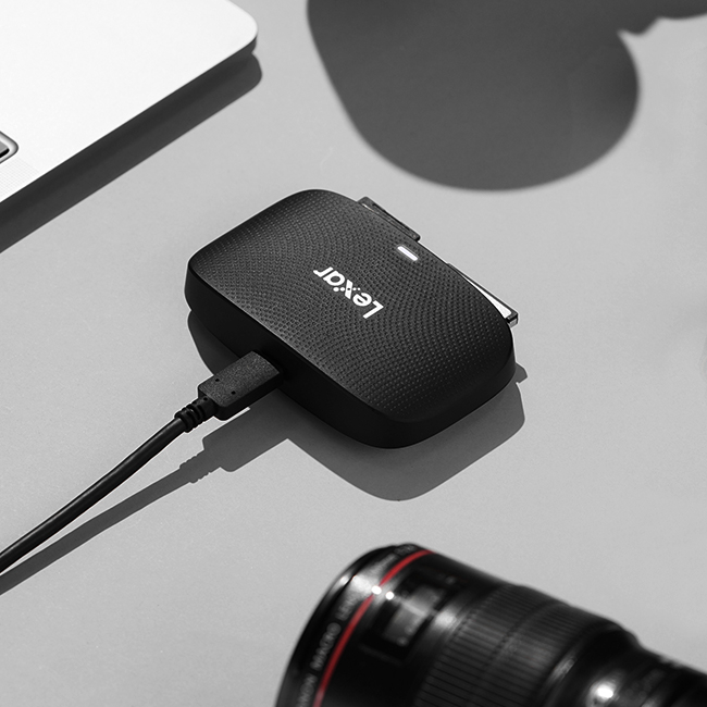 การ์ดรีดเดอร์ Lexar Dual-Slot CFexpress TypeB, SD Card, USB3.2 Gen2 USH-I, UHS-II_4