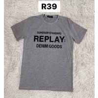 เสื้อยืด replay รหัส 039  สกรีนลายเท่ๆสวมใส่สบาย ระบายอากาศดี