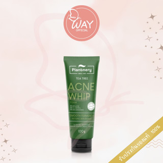 แพลนท์เนอรี่ ทีทรี แอคเน่ วิป โฟม 100 กรัม Plantnery Tea Tree Acne Whip Foam 100g