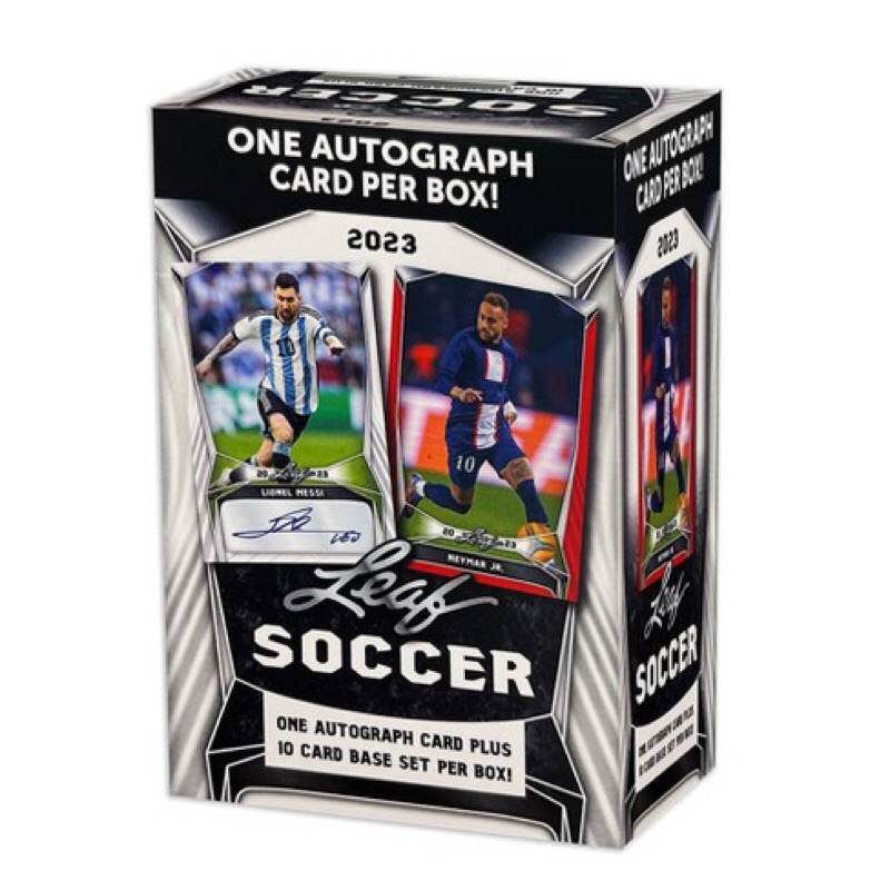 การ์ดสะสมฟุตบอล 2023 Leaf Soccer Blaster Box