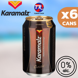 Karamalz Malt Beverage คาราไมลส์เครื่องดื่มมอล์ต 330มล. แบบกระป๋อง แพ็ค 6 กระป๋อง