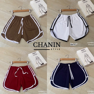 ✨CHANIN.STYLE✨กางเกงขาสั้นผู้หญิงสายฝอ ผ้าหนา ผ้าเกล็ดปลา ใส่ออกกำลังกาย ใส่นอน เนื้อผ้าไม่เป็นขุย 🛒มีปลายทาง