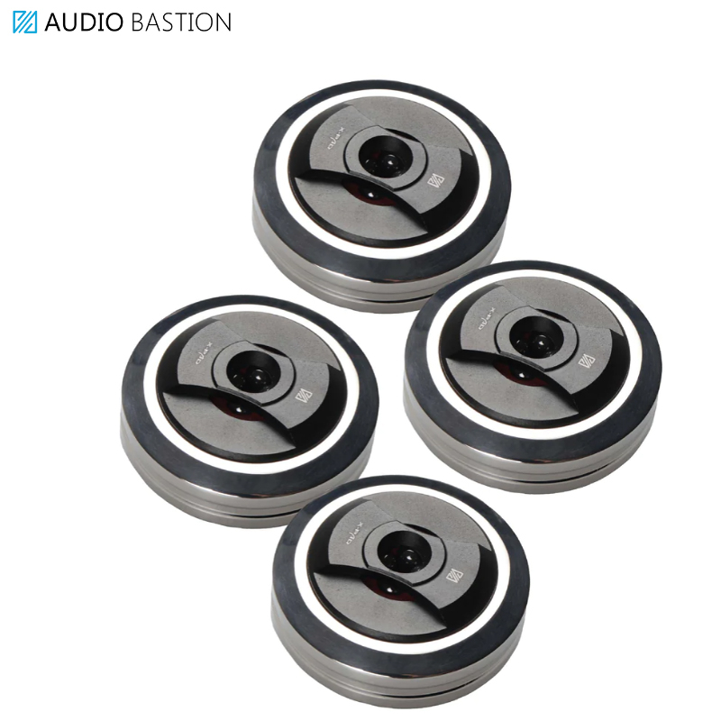 จานรอง Audio Bastion XPAD REF SPEAKER SPIKE PADS SETx8 จานรองสไปค์ ขาตั้งตู้ลำโพง ชั้นเครื่องเสียง