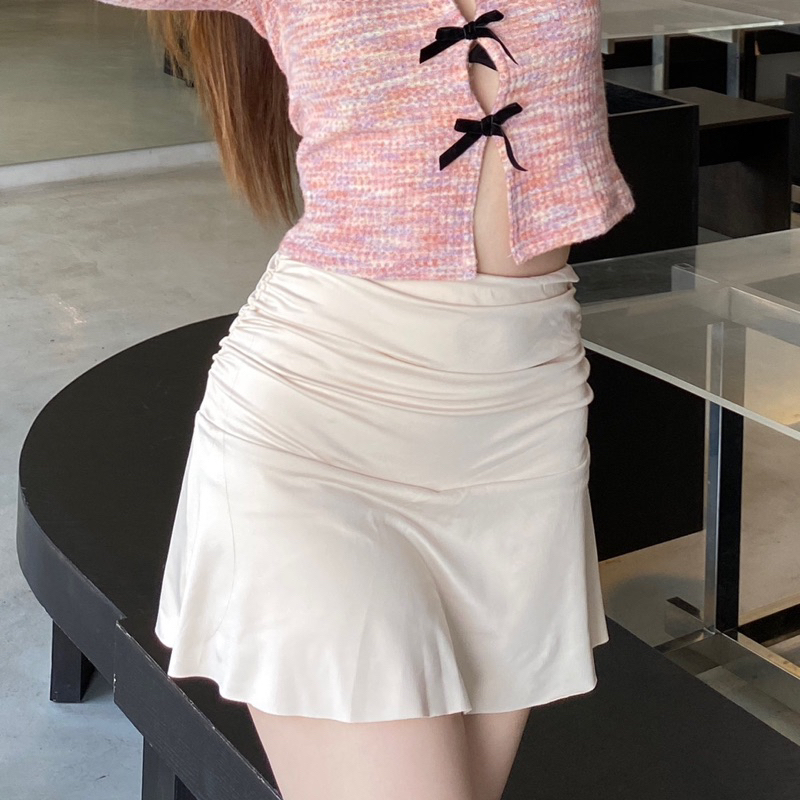 STOREY - [ พรีออร์เดอร์ 7 วัน smพร้อมส่ง ] กระโปรงกางเกงรุ่น Bloom