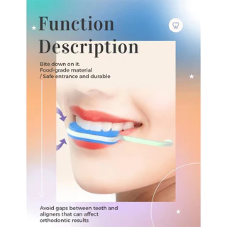 Remild Aligner mate Chewy and remover ที่ถอดและยางกัด 2in1 สำหรับ จัดฟันใส รีเทนเนอร์ใส Invisalign Clear aligner