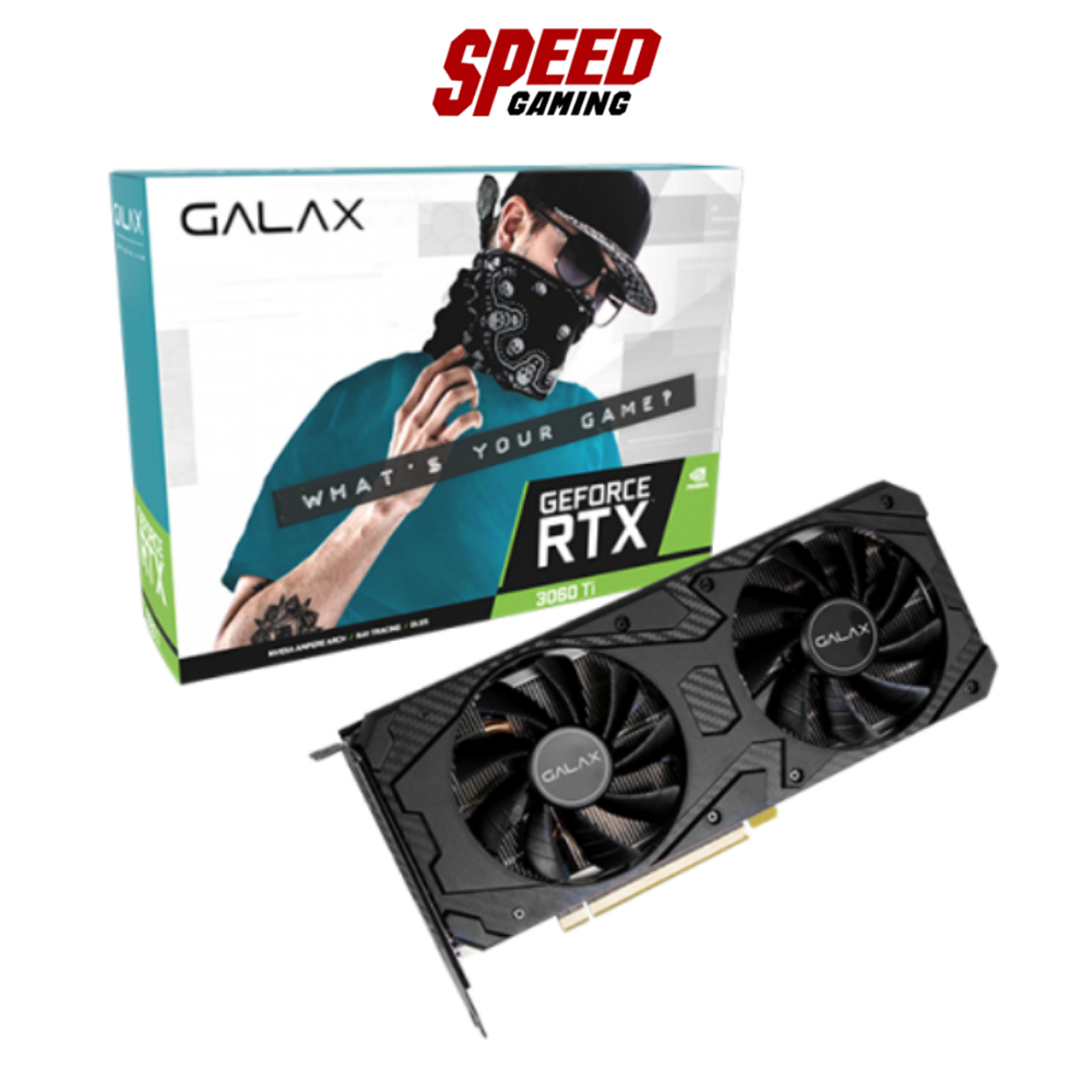 GALAX GeForce RTX 3060 Ti LHR 8GB GDDR6 1-Click OC VGA CARD (การ์ดจอ) / By Speed Gaming