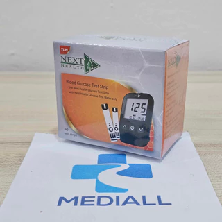 เครื่องวัดน้ำตาล Next Health แผ่นตรวจน้ำตาล meter blood glucose เครื่องตรวจน้ำตาล