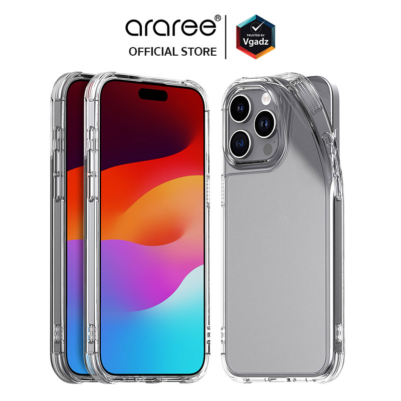 Araree รุ่น Flexield - เคสสำหรับ iPhone 15 / 15 Plus / 15 Pro / 15 Pro Max