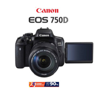 กล้องcanon 750D+kit18-55mm มีwifi มือ2 อุปกรณ์ครบพร้อมใช้งาน