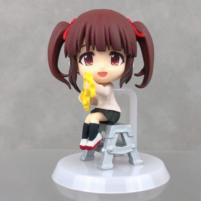 🩷 Banpresto Idolmaster Cinderella Girls Ogata Chieri Chibi Kyun Chara Anime Figure 🩷 น้องนั่งบนบันได