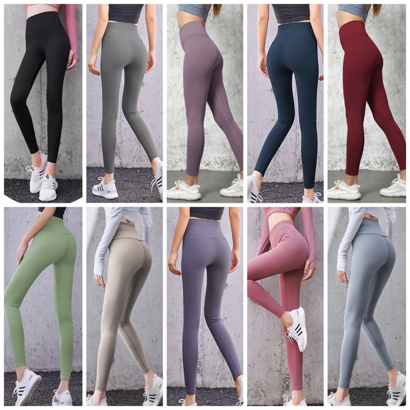 เลกกิ้ง ออกกำลัง ผู้ใหญ่ / 10 สี