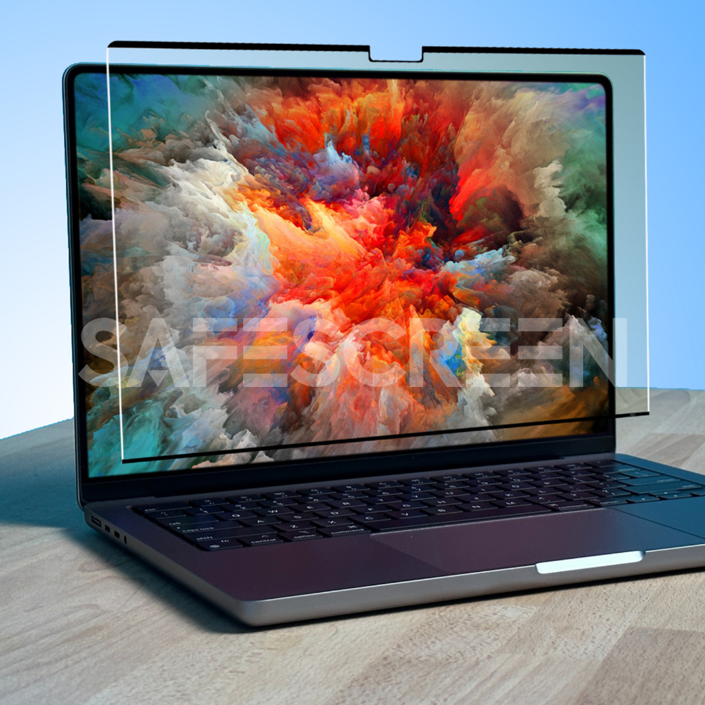 ฟิล์มป้องกันแสงสีฟ้า แบบแม่เหล็ก สำหรับ Macbook Pro 14 inch (Anti-Blue Light screen Easy Snap)