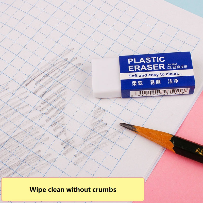 Shadow.Rich 【โล๊ะสต็อก พร้อมส่ง】SOFT ERASER ยางลบดินสอ ยางลบ ยางลบโฟม ฟ้า เครื่องเขียน สำหรับสำนักงาน อุปกรณ์การเรียน