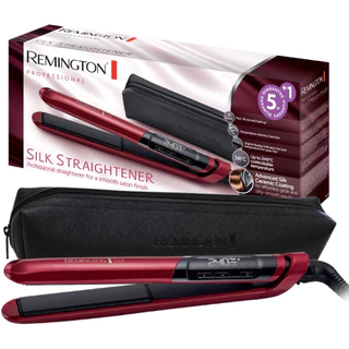 Remington เครื่องหนีบผม รุ่น S-9600 Silk Straightener ผมลื่นขึ้น 2 เท่า ลดผมชี้ฟู