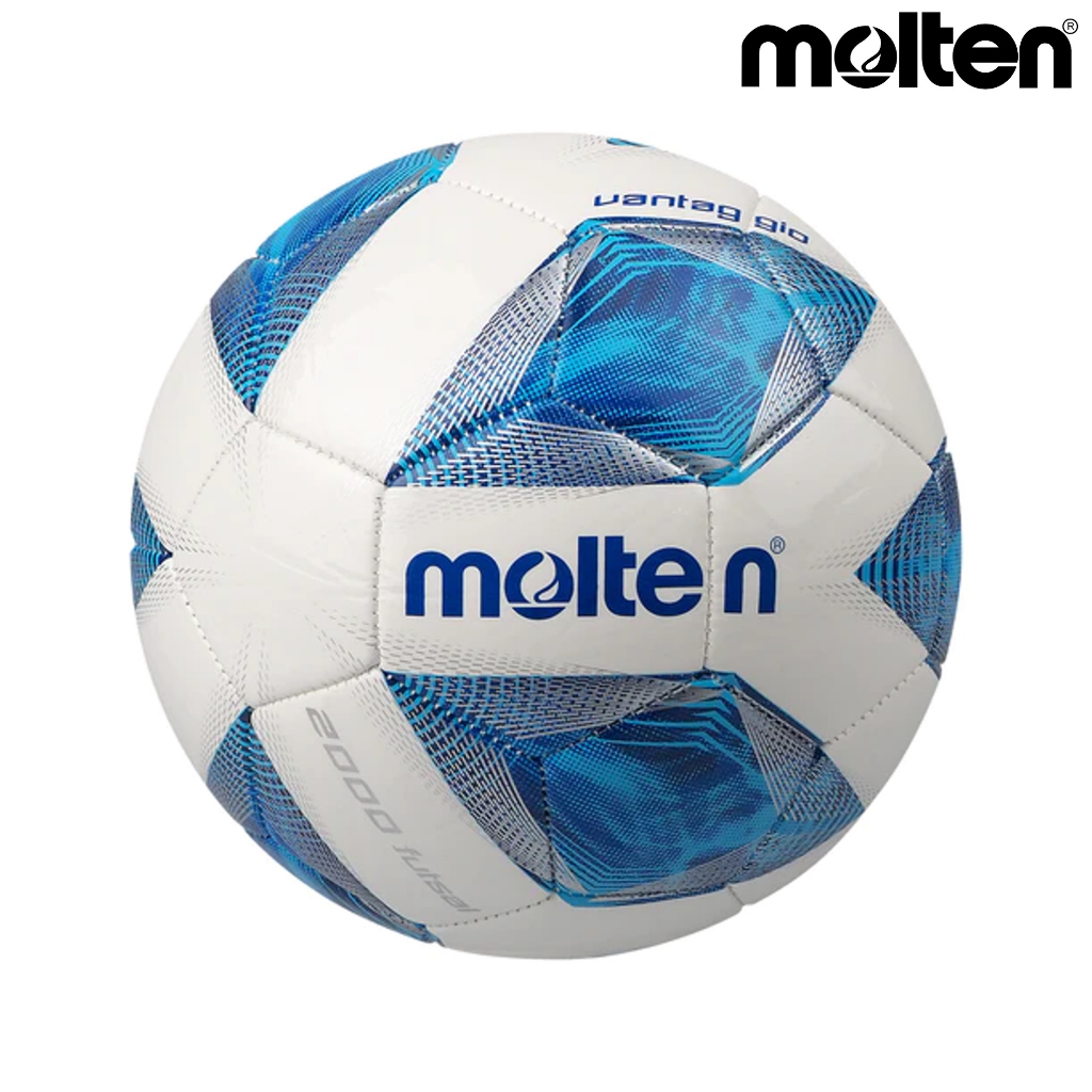 (ของแท้ 100%) ลูกฟุตซอล Molten F9A2000 หนังพีทียู เย็บด้วยเครื่องจักร